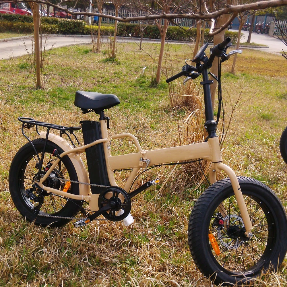 2017 Deign Folding Fat Tyre Electric Bike Mountain for Adult
