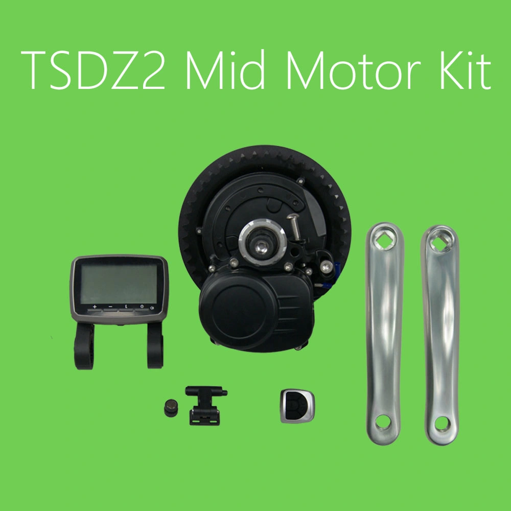 Tsdz2 36V 350W MID Motor Electric Bike Kit with Torque Sensor
