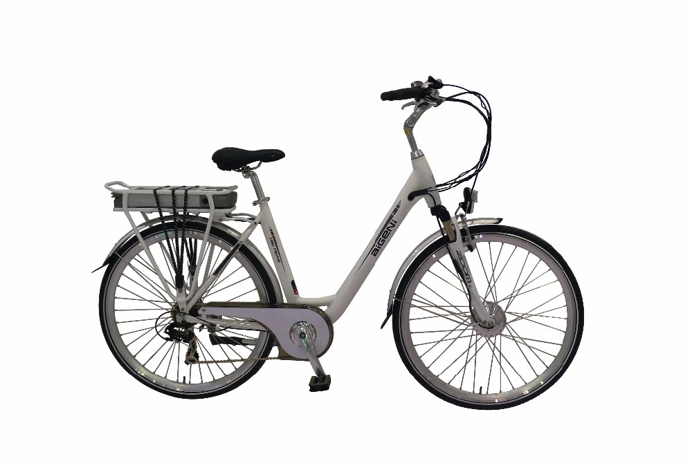 Popular adult green electric bike 36V 250W city e-bike with CE,cheap city electric bike