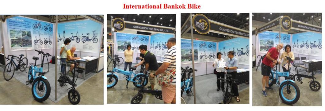 500W Fat Electric Folding Cargo Bike 20 Inch