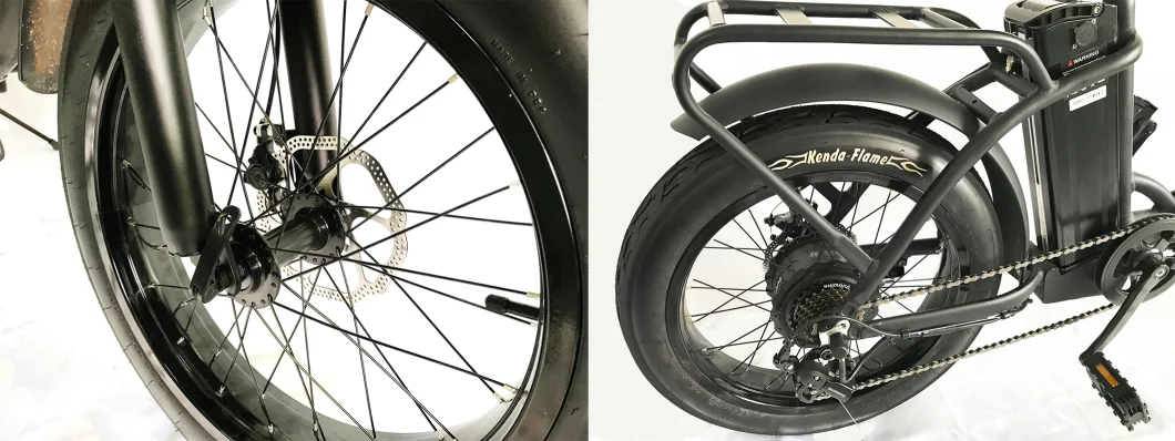 20'' Folding Electric Bike Fat Bike with Bafang Motor