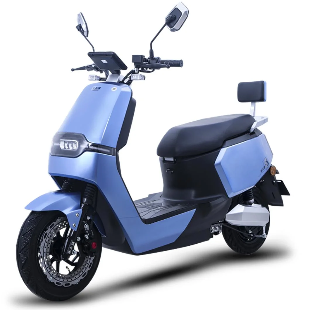 E-Scooter Electric Motorcycle Manufacture - 800watt Electric Motorcycle 60V Electric Bike Vespa with Two Adults