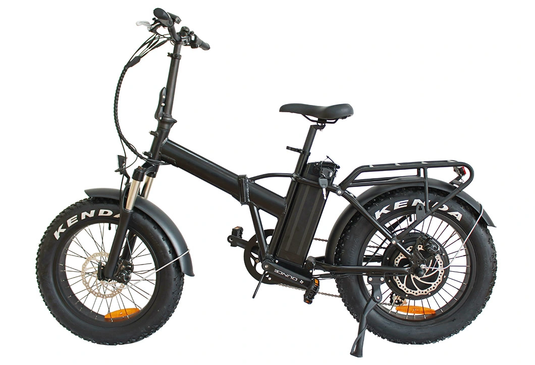 20 Inch 500W / 1000W 48V 13ah Fat Tire Folding Snow Electric Bike