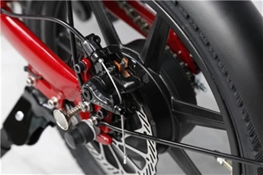 16 Inch Electric E Bike Folding Aluminum Alloy Frame Electric Brushless Folding Bike