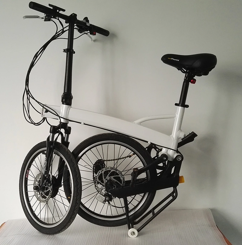 20 Inches Electric Folding Bike Portable E Bike Light Weight E Bikes