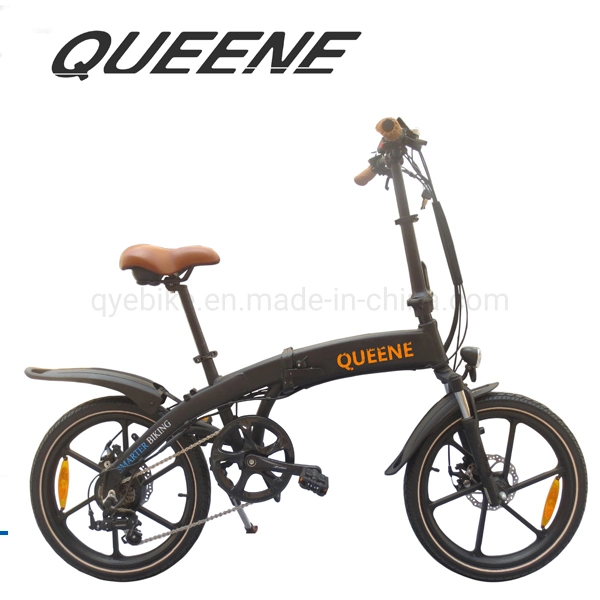 Queene/350W 20inch Folding Electric Bicycle City Ebike Foldable Ebike