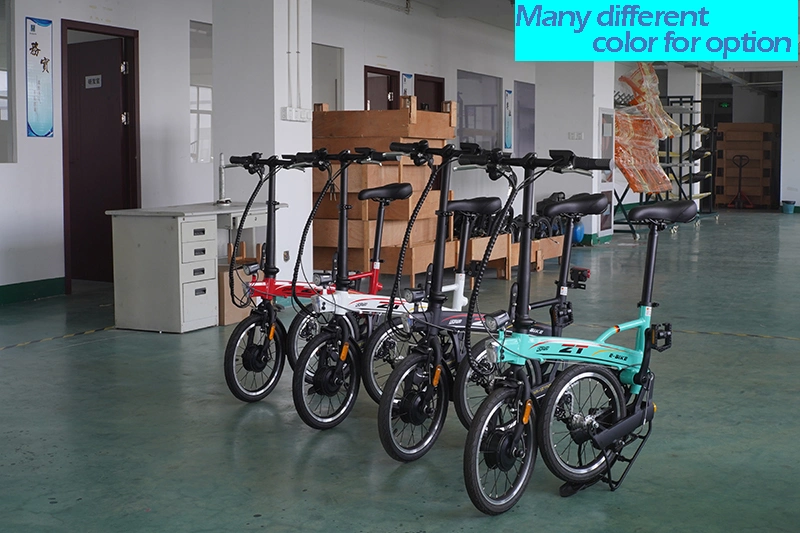 China Foldable Mini Pocket Ultralight Electric Folding Bicycle Foldable E Bike with Lithium Power