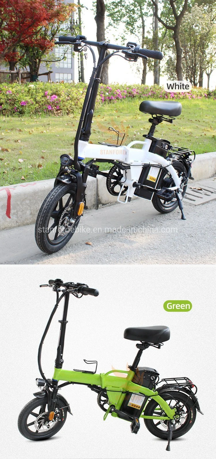 2020 New Model Ladies Electric Bike 48V Floding Electric Bicycle Bike