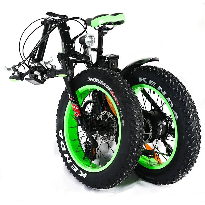 New Design Rear Drive Motor Electric Bike Folding Fat Tyres Moka E-Bike