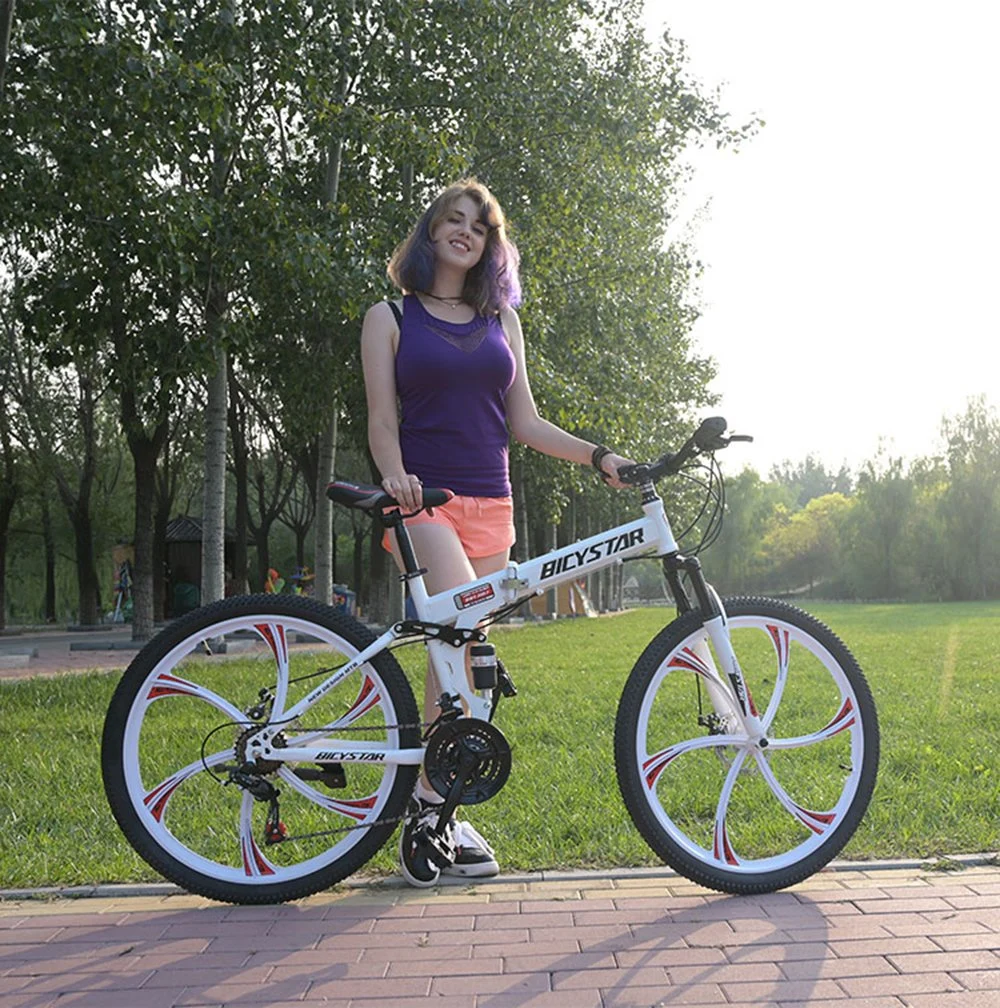 Large Kids Light Bicycle Lightest 26 Aluminum Folding Bike