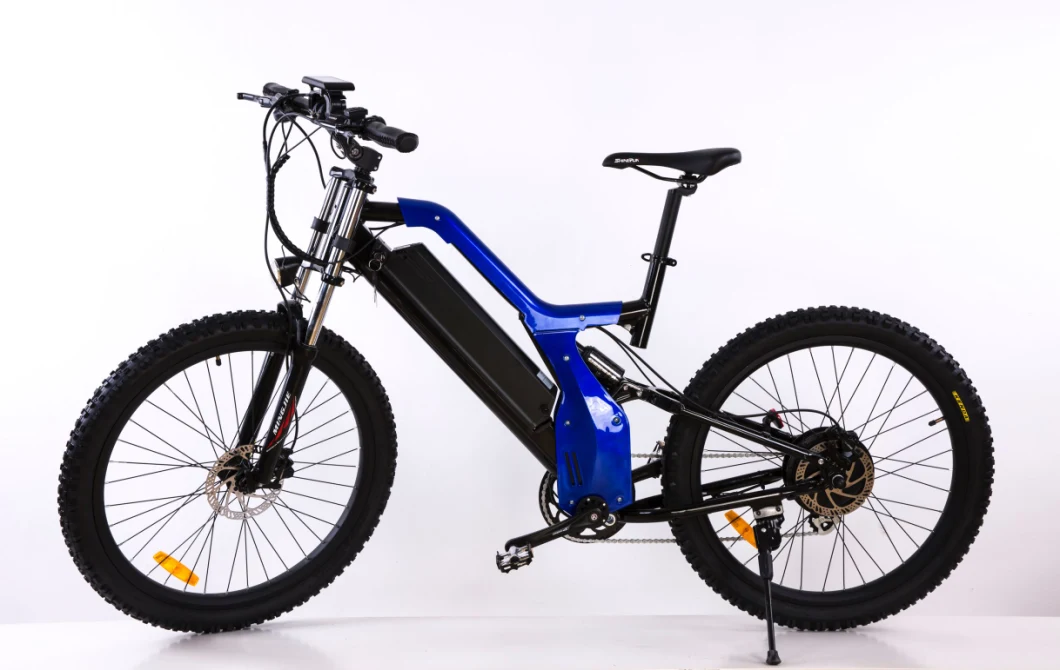 China Supplier 48V Removable Lithium Battery Mountain Electric Bike 500W/750W Motor Adult Ebike