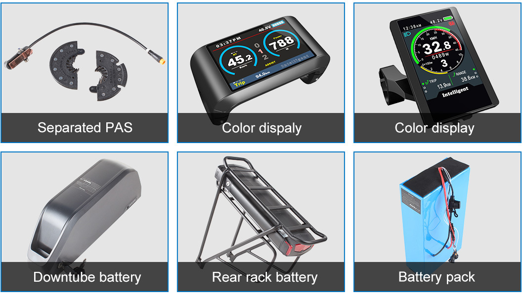 China Manufacturer Motor E Bike Conversion Kit 1000W Electric Bike Kit