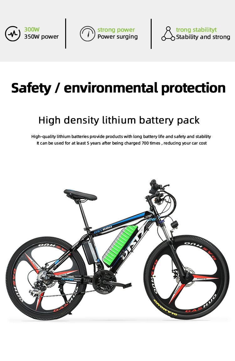 Kkc Factory Directly Mountain Electric Bicycle 350W 500W Ebike
