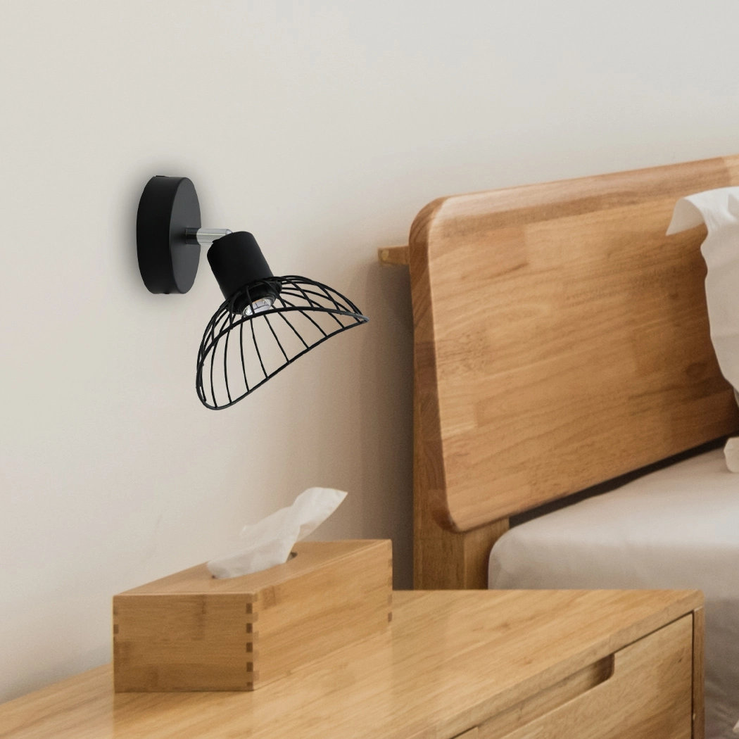 How Bright Nordic Style Black Iron COB 5W Decorative Bedroom Living Room Hotel Ceiling Spot Light