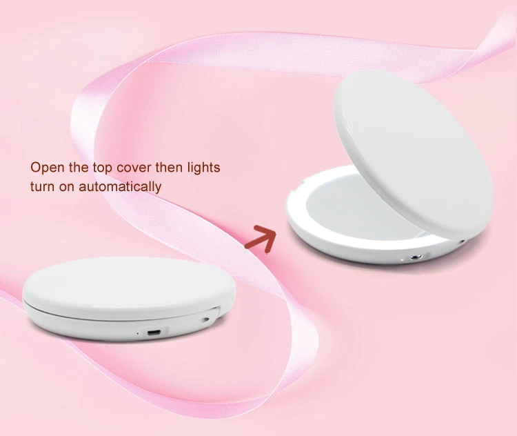 Potable LED Makeup Mirror Cosmetic Mirror Double Sided Mirror Best Makeup Mirror