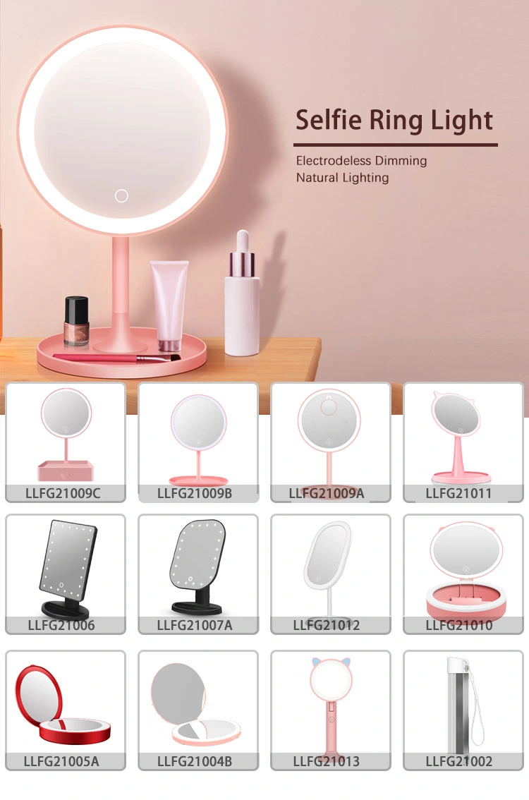 Makeup Mirror Vanity Mirror with Lights 28 LED Lighted Mirror with 10X Magnification with Touch Screen