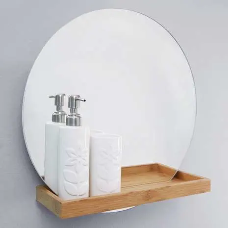 4-8mm Shaped Design Frameless Silver Mirror/Glass Mirror / Reflective Colored Mirror / Colored Mirror/Lighted Mirror/Bathroom Mirror