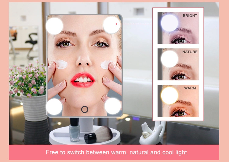 5mm Anti-Fog Framless Cosmetic LED Light HD Mirror (MR-YB1-DJ004)