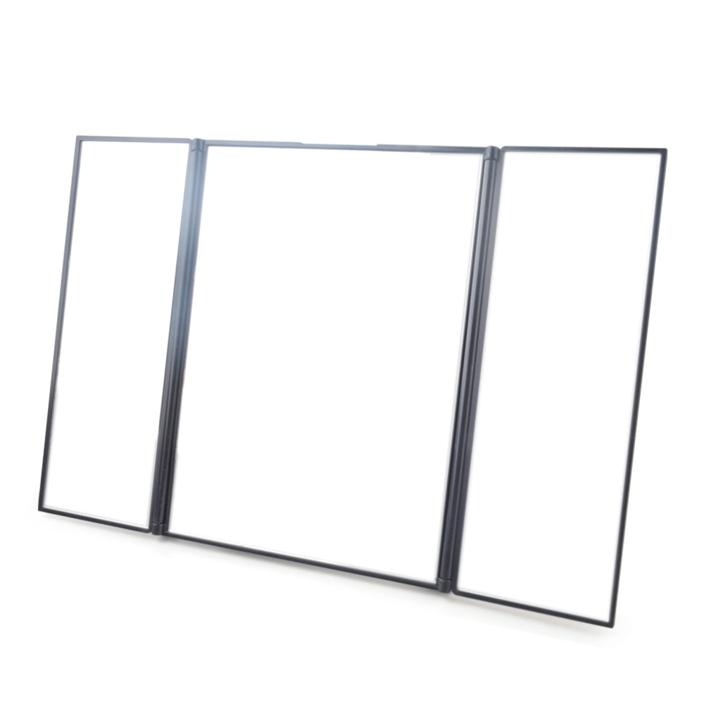 Hot Sell Tri-Fold LED Vanity Mirror Mini Mirror Compact Glass Mirror