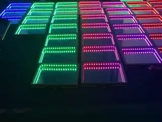 Professional Stage Floor Single Tunnel LED 3D Mirror Abyss Dance Floor
