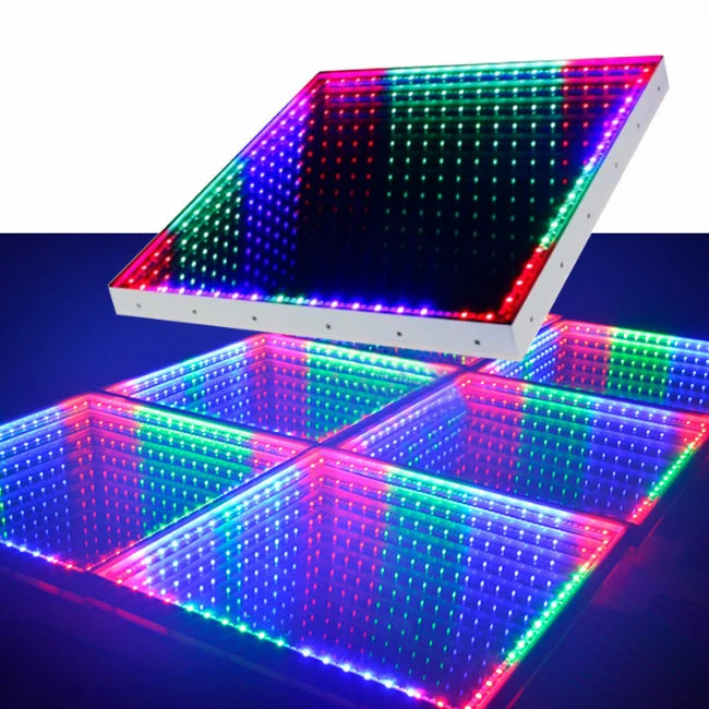 3D LED Mirror Dance Floor RGB LED Dance Floor for Disco Party Bar