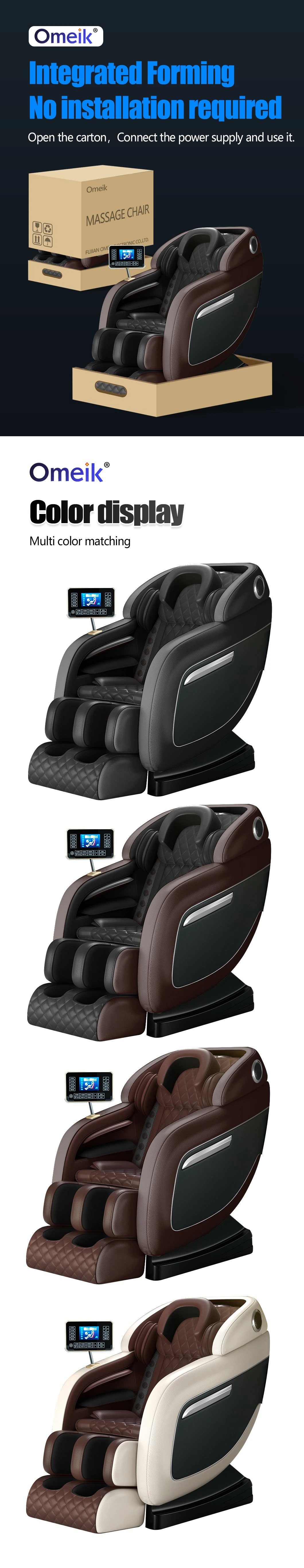 Professional Home Body Real Relax Full Body Air Bags Waist Heating Supper Quality Massage Chair