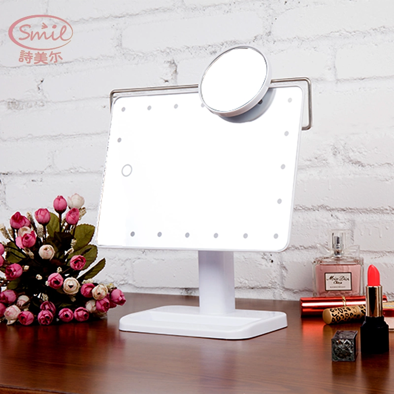 Mr-L208 Best Selling 10X Magnifying Cosmetic Mirror Touchscreen Mirror