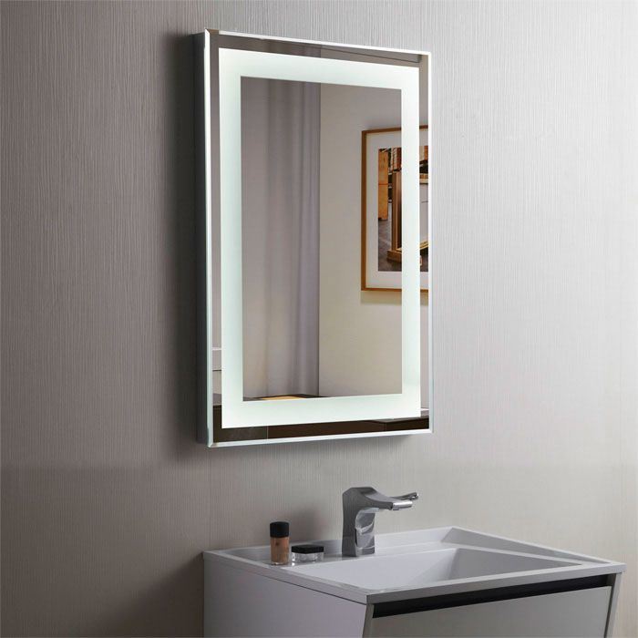 Home Decor Wall Mirror Black Golden Bath Metal Make up Framed Bathroom Mirror