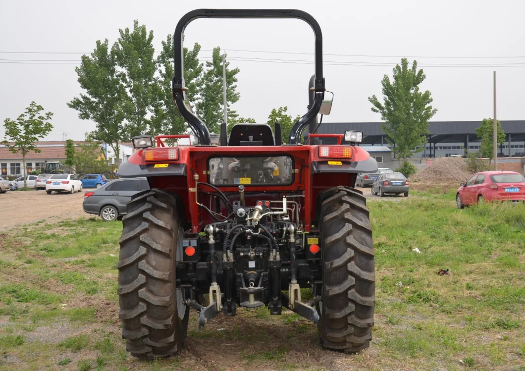 Cheap Farm Tractor 55HP Farm 4WD Traktor 4X4 Trailer Mini 55HP Agricultural Tractor 55HP Farming Tractor