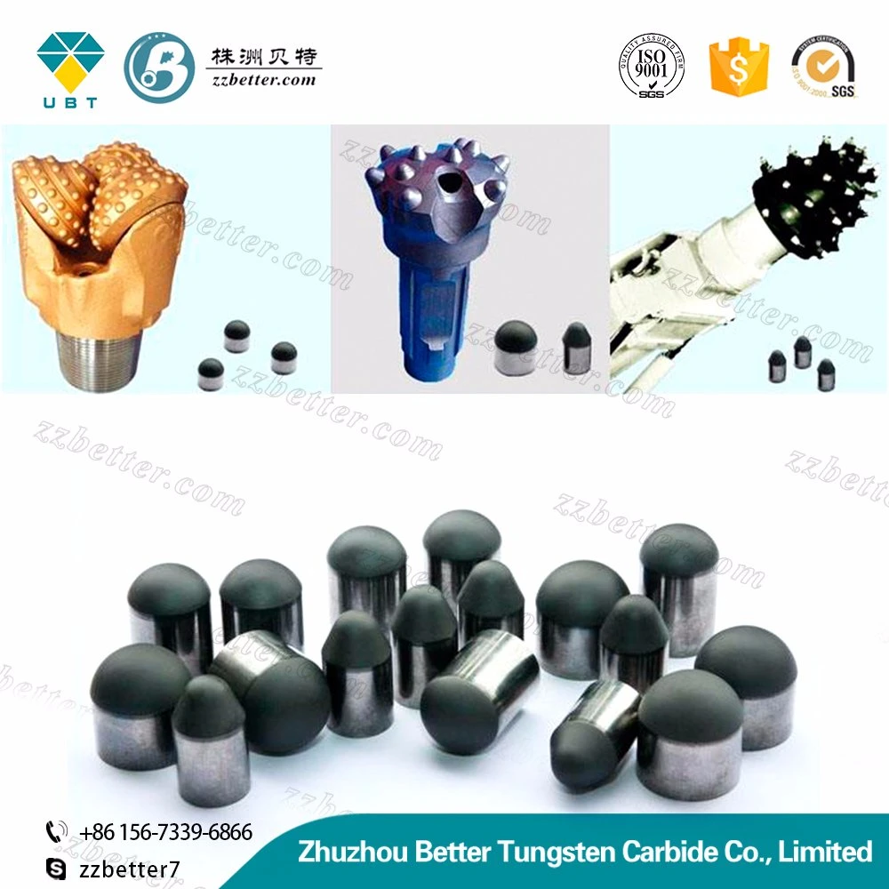 Tungsten Carbide Round Buttons 1308 PDC Substrate Bottom