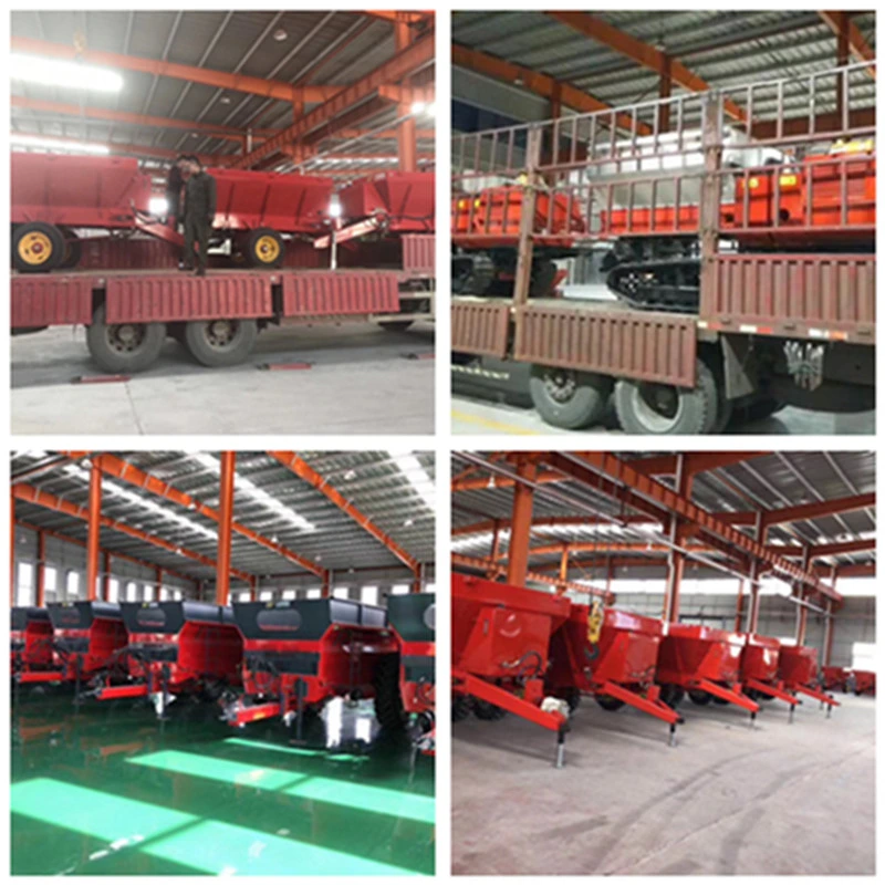 Large-Scale Agricultural Manure Spreader Manure Sludge Spreader High Crushing Capacity Farm Spreader