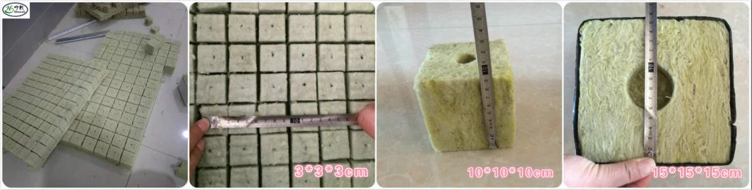 Seeding Substrate Greenhouse Grow Rockwool 1inch 2inch 4inch 6inch