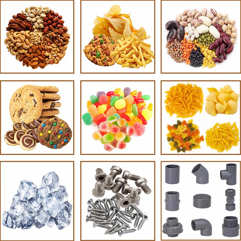 10 Head Linear Weigher Lentils/Mushroom/Cereal/Grain/Dry Mango Automatic Packaging Machine for Drying Fruits