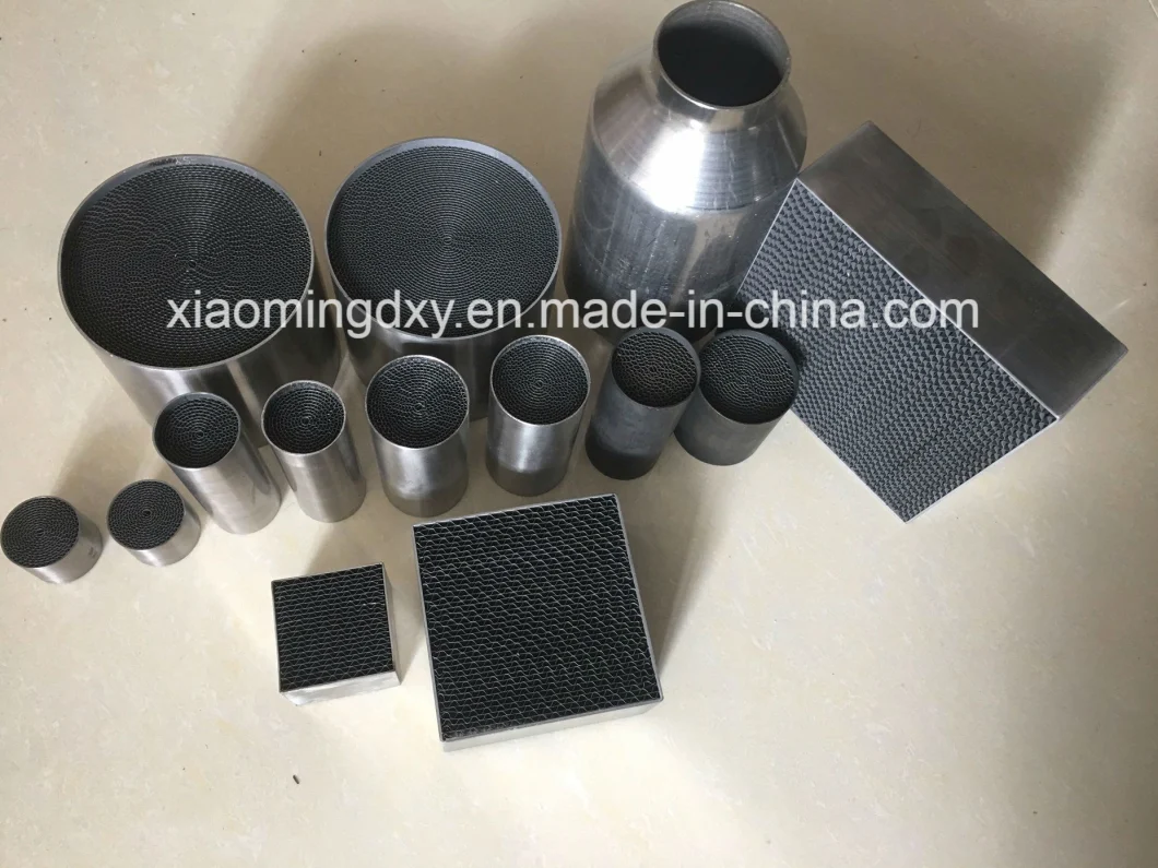 Euroiv Metal Honeycomb Substrate Catalytic Converter Substrate