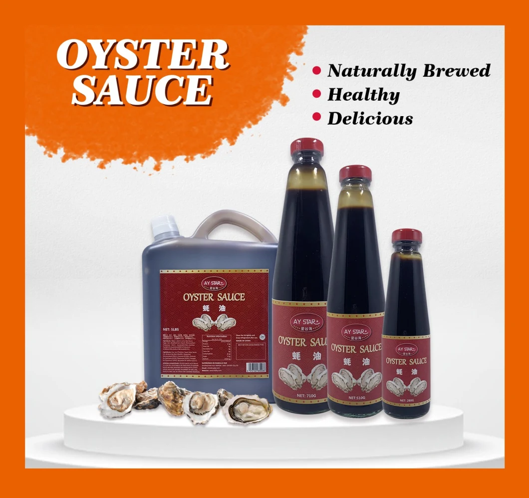 Kosher Premium Fresh Seafood Flavor Cooking Oyster Sauce Manufacturer