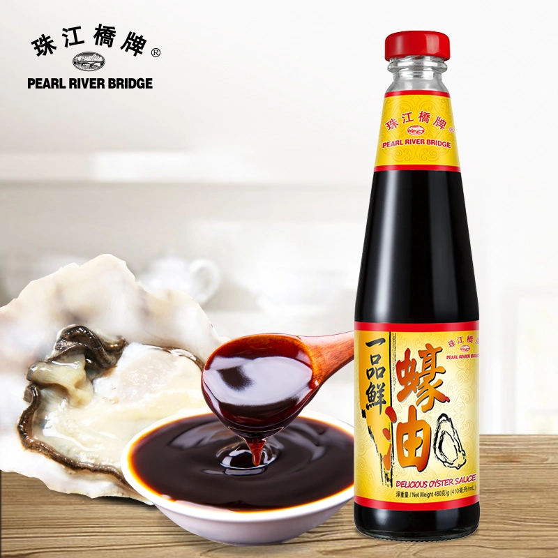 Pearl River Bridge Delicious Oyster Sauce 480g High Quality Paste