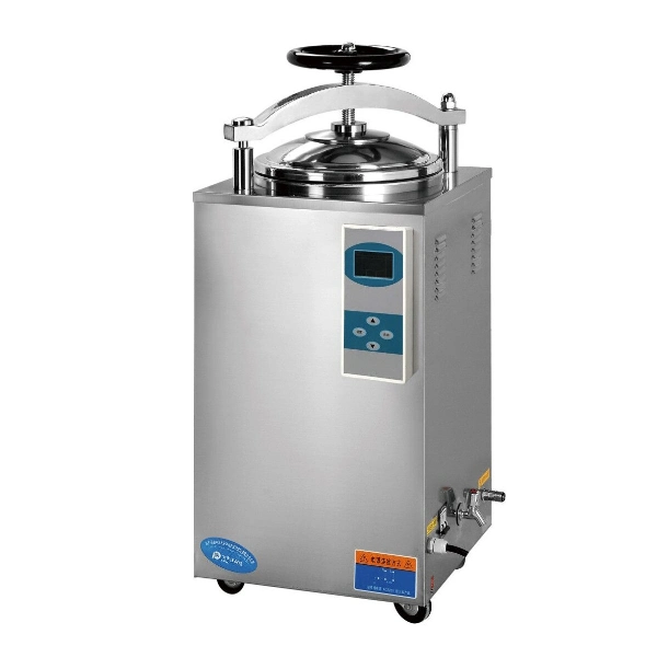 50L LCD Display Class B Vertical Autoclave for Mushroom Cultivation