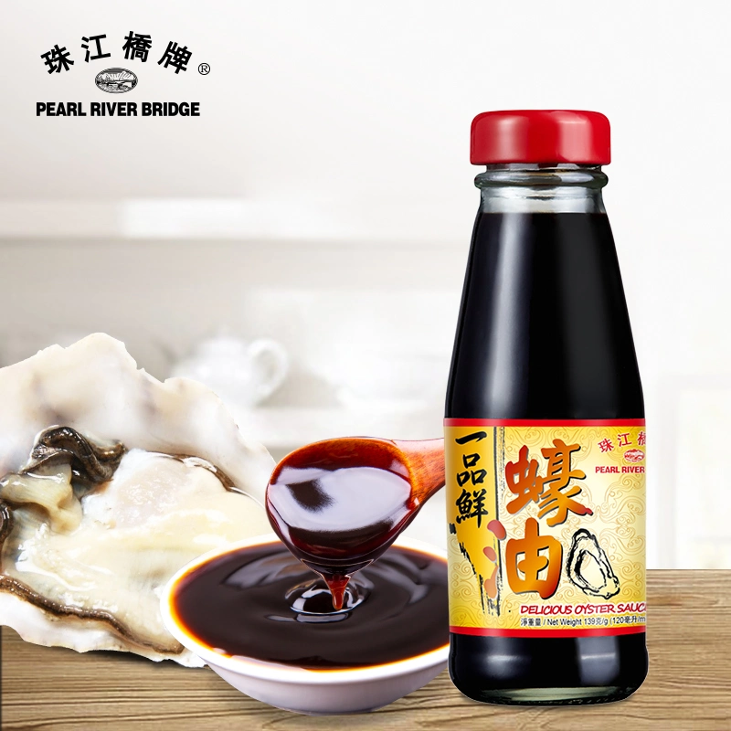 Pearl River Bridge Delicious Oyster Sauce 139g Healthy and Convenient Condiment