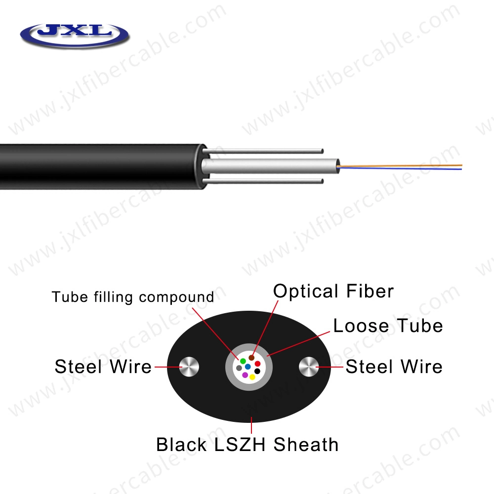 Low Price Outdoor FTTH Cable Gyxtpy High Strength Loose Tube to Home Communication Fiber Optic Cable