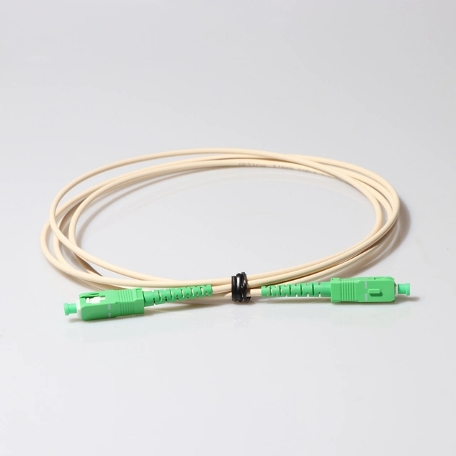 Fiber Patch Cable Single Mode Sc/APC Sc Connectors Fiber Optic Patch Cord