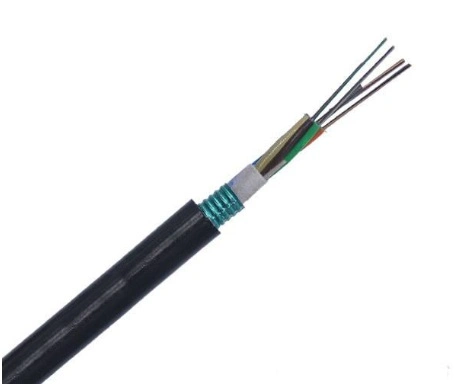 4 Core Outdoor Duct Armoured Cablecore Single Mode Outdoor Armoured GYTS Fiber Optic Cable