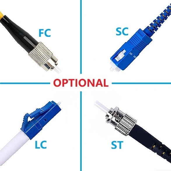 Fiber Optic Patch Cord 1m 5m 10m 20m 30m Optical Fiber Cable Singlemode Sc LC