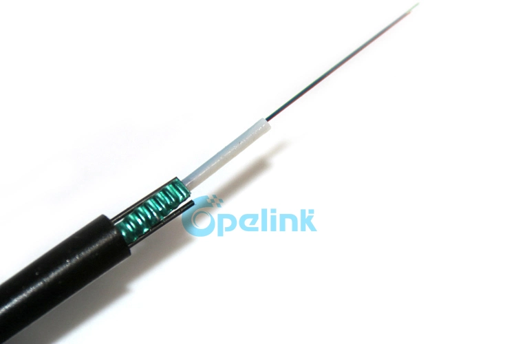 Outdoor Fiber Cable Unitube Light-Armored Loose Tube Fiber Optic Cable GYXTW  4cores