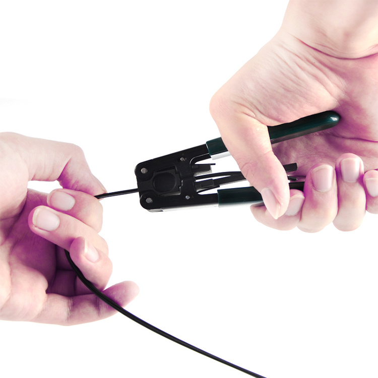 FTTH Fiber Optic Drop Cable Fiber Stripper Network Cable Stripper Tool