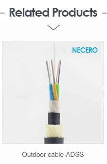 24 - Core Outdoor Direct Buried Double Jacket Armoured Single Mode Fiber Optic Cable