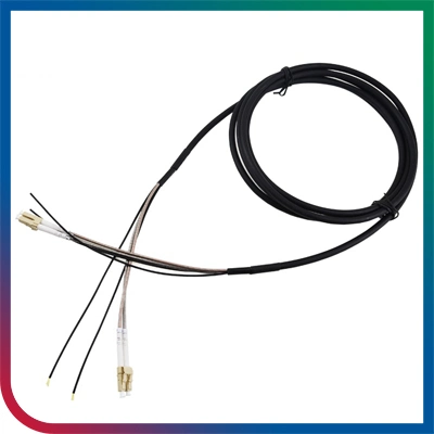 Indoor 2 Core Optical Fiber Duplex Zipcord Fiber Optic Patch Cord Cable