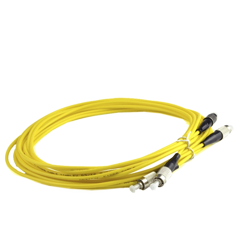 Single Mode Simplex 9/125 FC Fiber Optic Patch Cord Fiber Optic Cable Pigtail