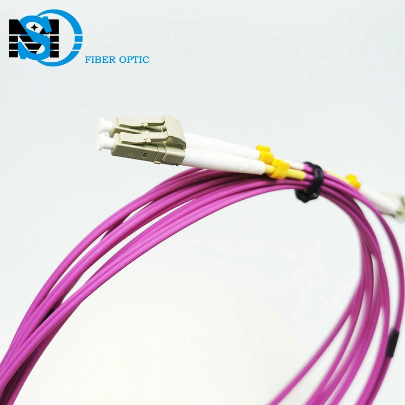 LC/Upc-LC/Upc Om4 Duplex Fiber Optic Cable
