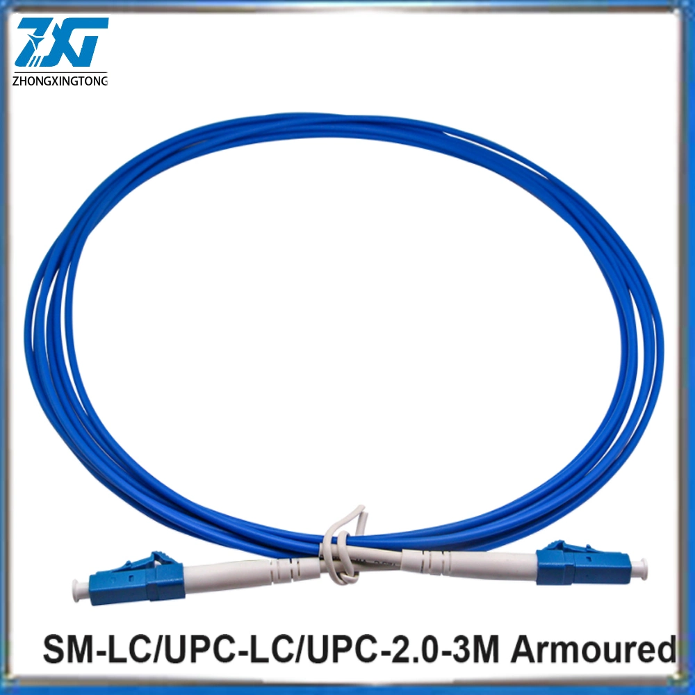 Sc APC 2.0mm or 3.0mm FTTH Fiber Optic Jumper Cable