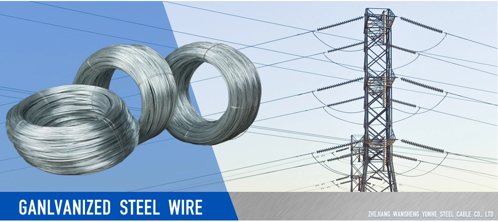 Alambre Galvanizado De 2 mm Zinc Coated Steel Wire for Optical Fiber Cable OFC